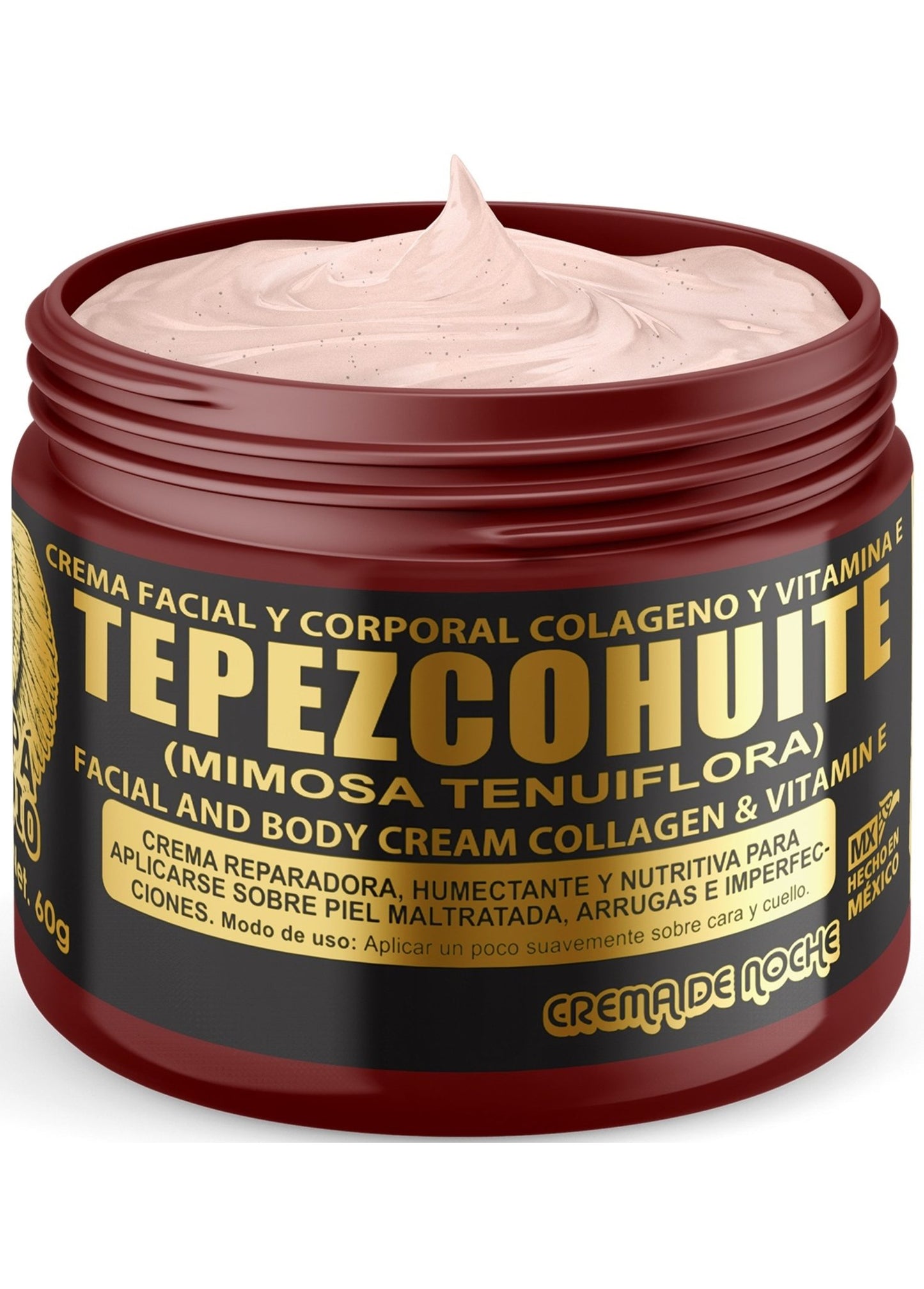 Moisturizing Face Cream with SPF 15 & Tepezcohuite