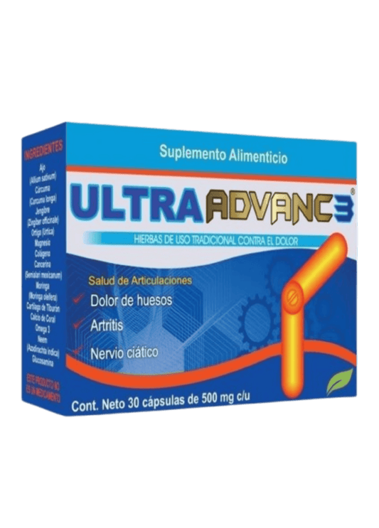 Ultra Advance 3 Health Supplement - Natural Ingredients
