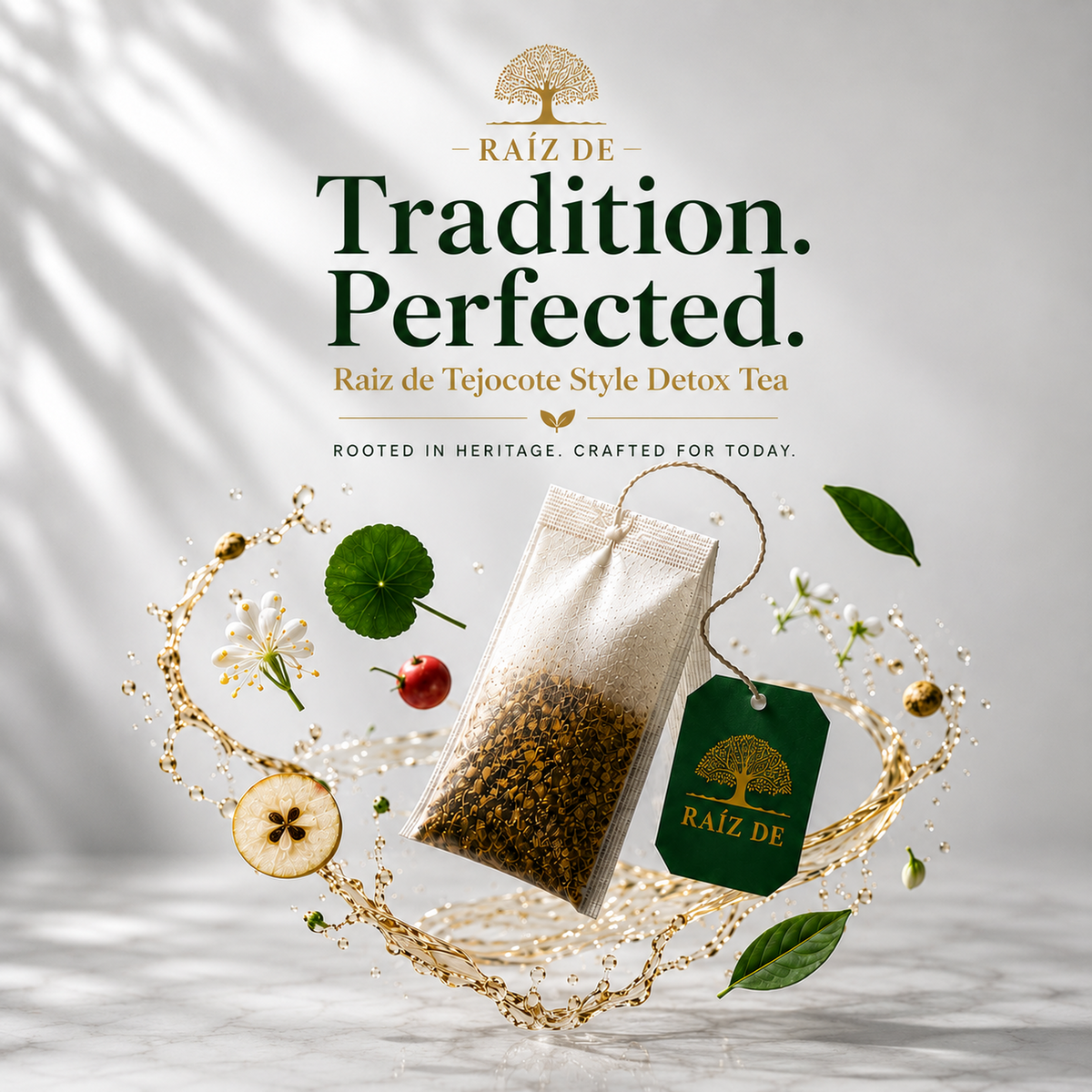 Raiz de Tejocote Style 14-Day Herbal Detox Tea – 14 Tea Bags