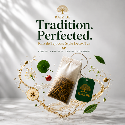 Raiz de Tejocote Style 14-Day Herbal Detox Tea – 14 Tea Bags