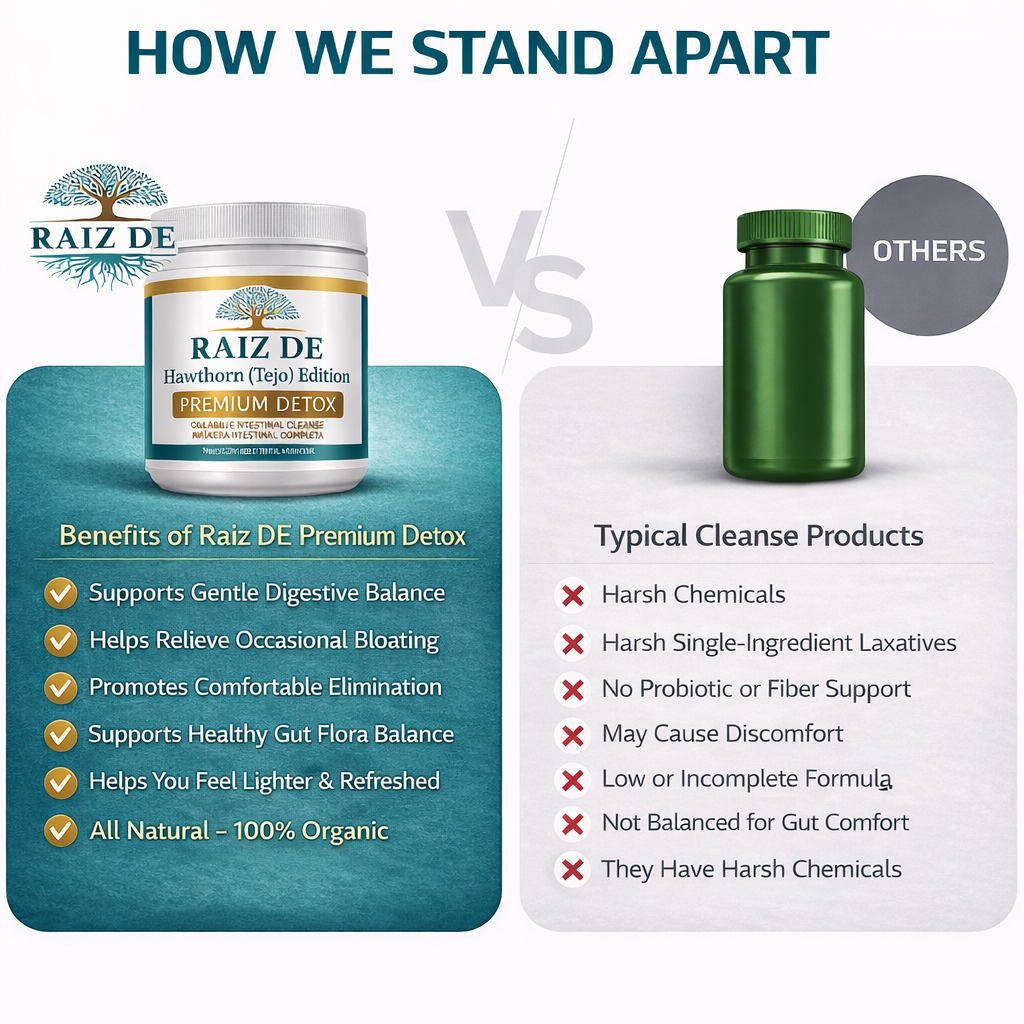 Raiz De Tejocote Inspired Premium Detox Herbal Powder – Hawthorn Edition – Plant-Based Digestive & Gut Support – Pineapple Flavor – All Natural Formula – 300g