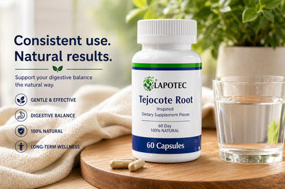 LAPOTEC Tejocote Inspired Line - Hawthorn Root Powder, Triphela Root Powder  – 60 Capsules