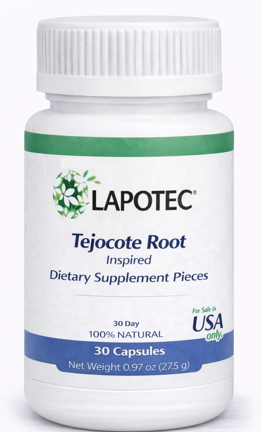 LAPOTEC Tejocote Inspired Line - Hawthorn Root Powder, Triphela Root Powder  – 60 Count